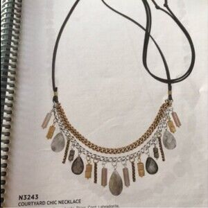 Silpada Courtyard Chic Necklace N3243